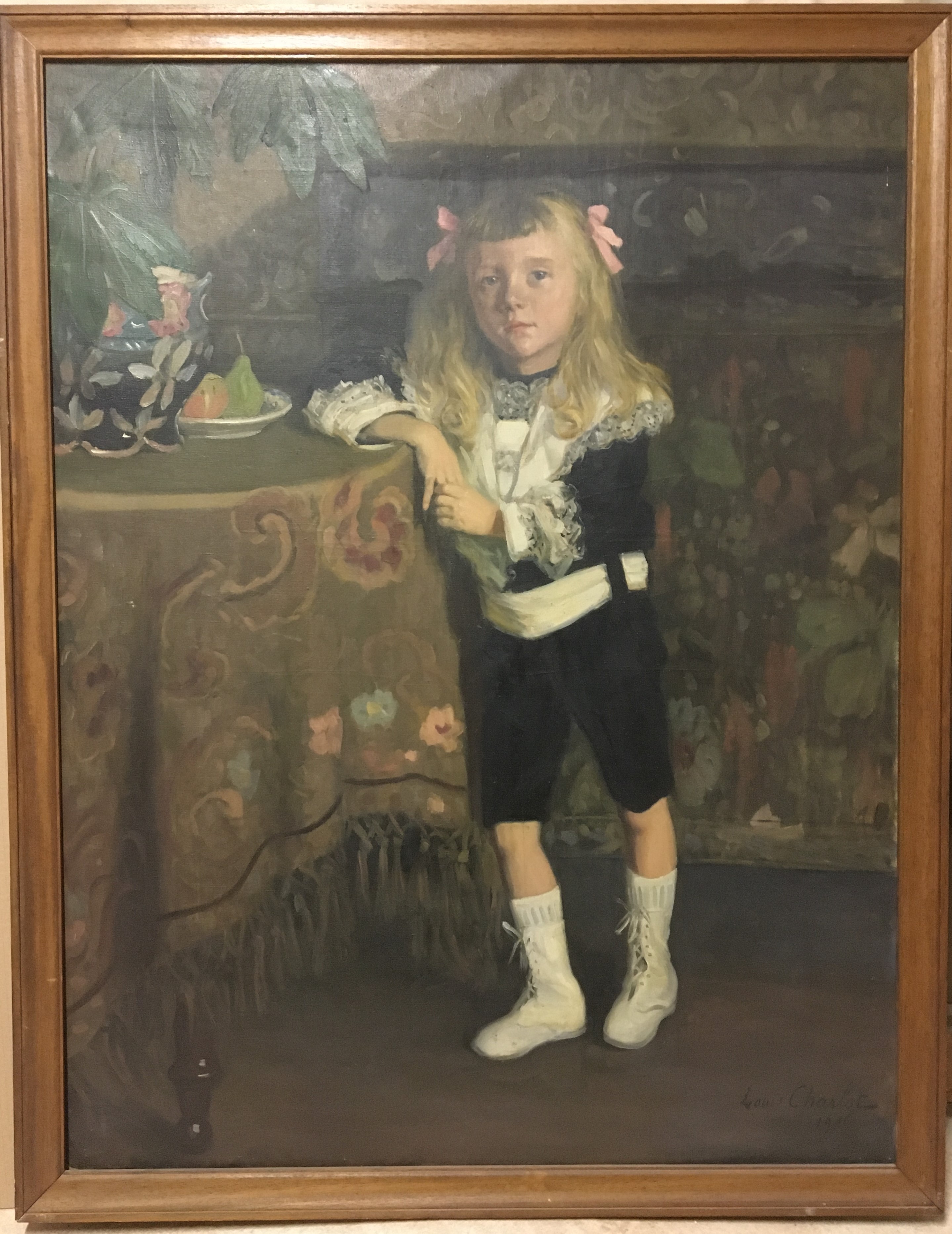 Portrait de Georges Bennetin enfant, Louis Charlot, 1906