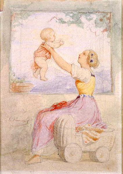 Femmes jouant avec un enfant_0