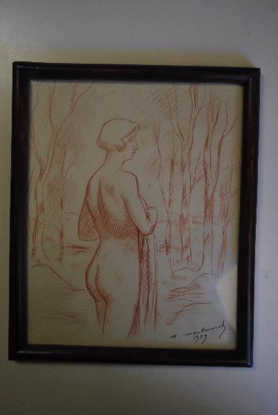 Baigneuse, Albert Montmerot, 1929