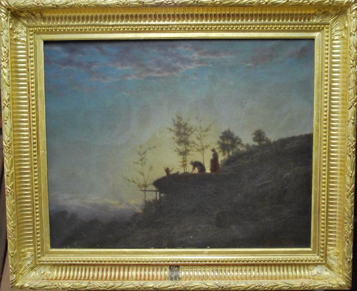 Lavandières du soir, Charles Philibert Mariller, 1902