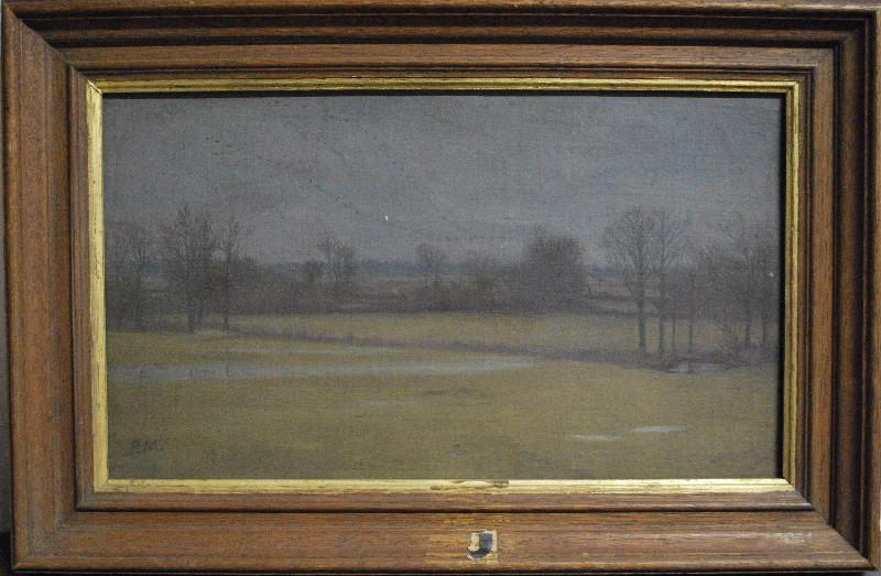 Paysage d'hiver, Charles Philibert Mariller