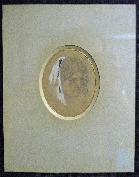 Portrait de jeune femme, Jean Léon Gerome, 2e moitié 19e siècle