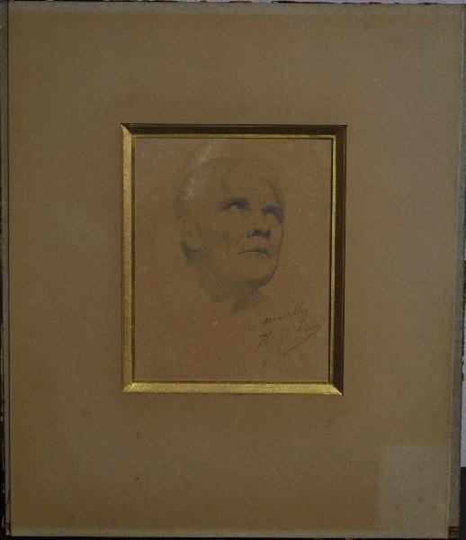 Etude pour tête d'homme, Jean Léon Gerome, 2e moitié 19e siècle