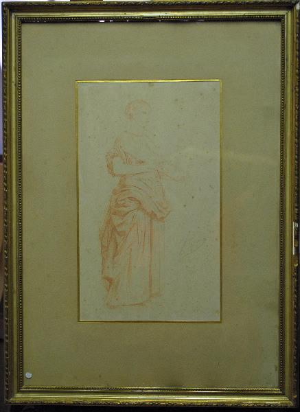 Femme tenant un rouleau, Jean Léon Gerome, 2e moitié 19e siècle
