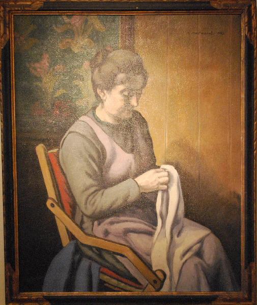 Portrait de la mère de l'artiste, Albert Montmerot, 1923