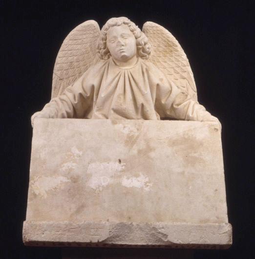 Ange pupitre, Antoine Le Moiturier, 15e siècle