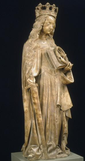 Sainte Catherine, Jean de La Huerta, 15e siècle