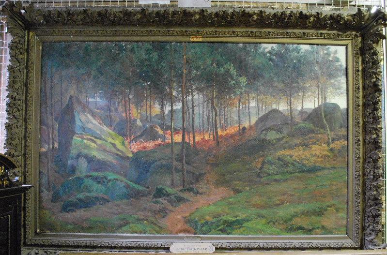 Sous les pins, Maurice Dainville, 1902