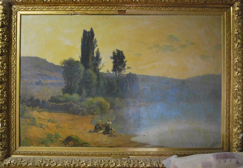 La Loire à Saint-Aignan, Jean Laronze, 1904