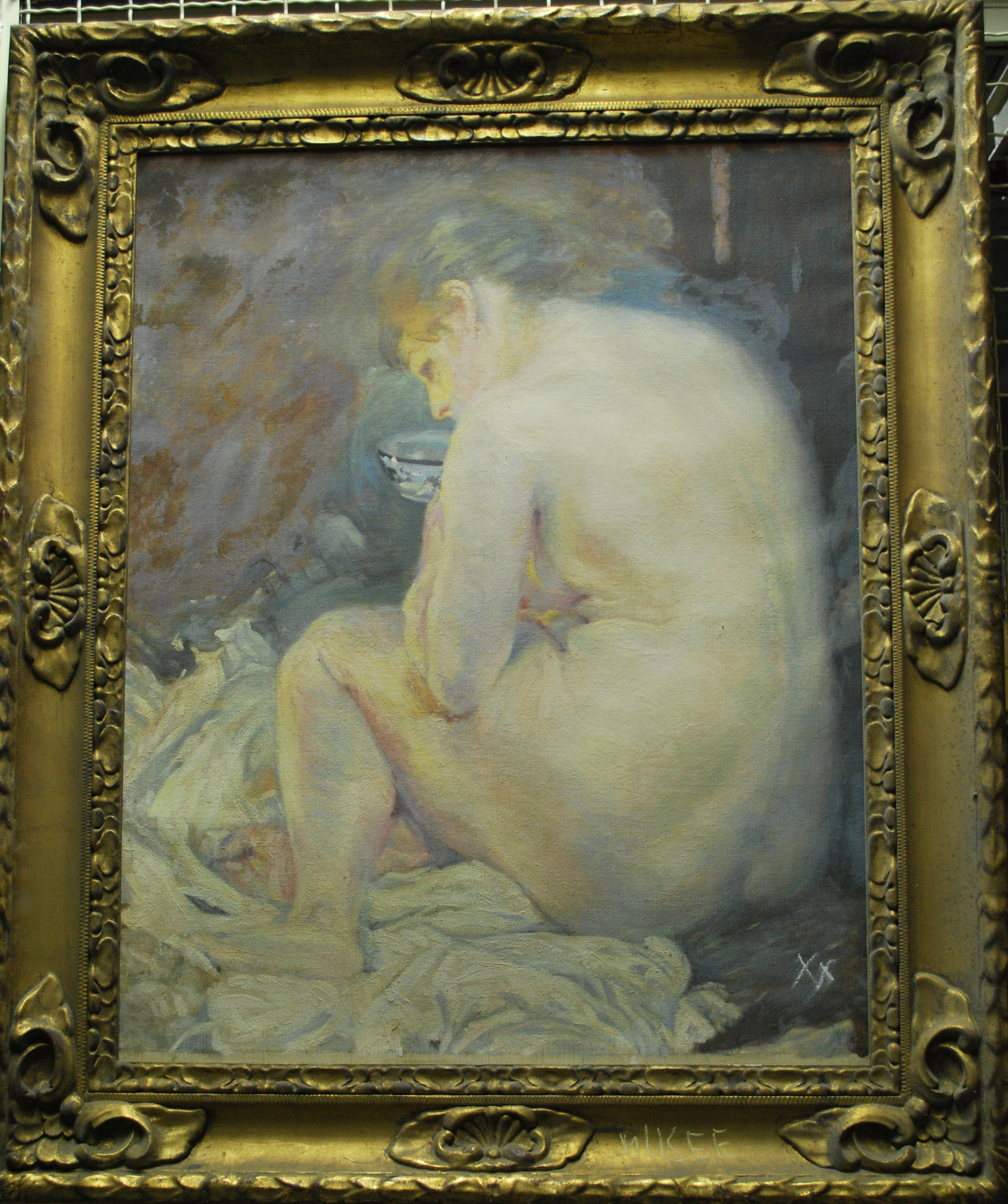 Nu posant, Alice Grillot, 20e siècle