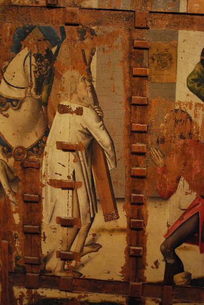 La descente du Christ aux limbes de l'Enfer (recto) ; Héraclius rapportant la vraie croix à Jérusalem (verso)_1