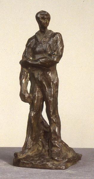 Ouvrier retroussant ses manches, Aimé Jules Dalou, 1889,1898,1910