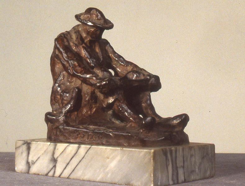 Berger assis, Aimé Jules Dalou, 1889,1898,1910