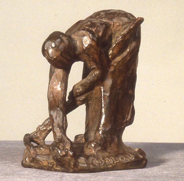 Arracheuse de pommes de terre ; Femme à la houe, Aimé Jules Dalou, 1894,1910