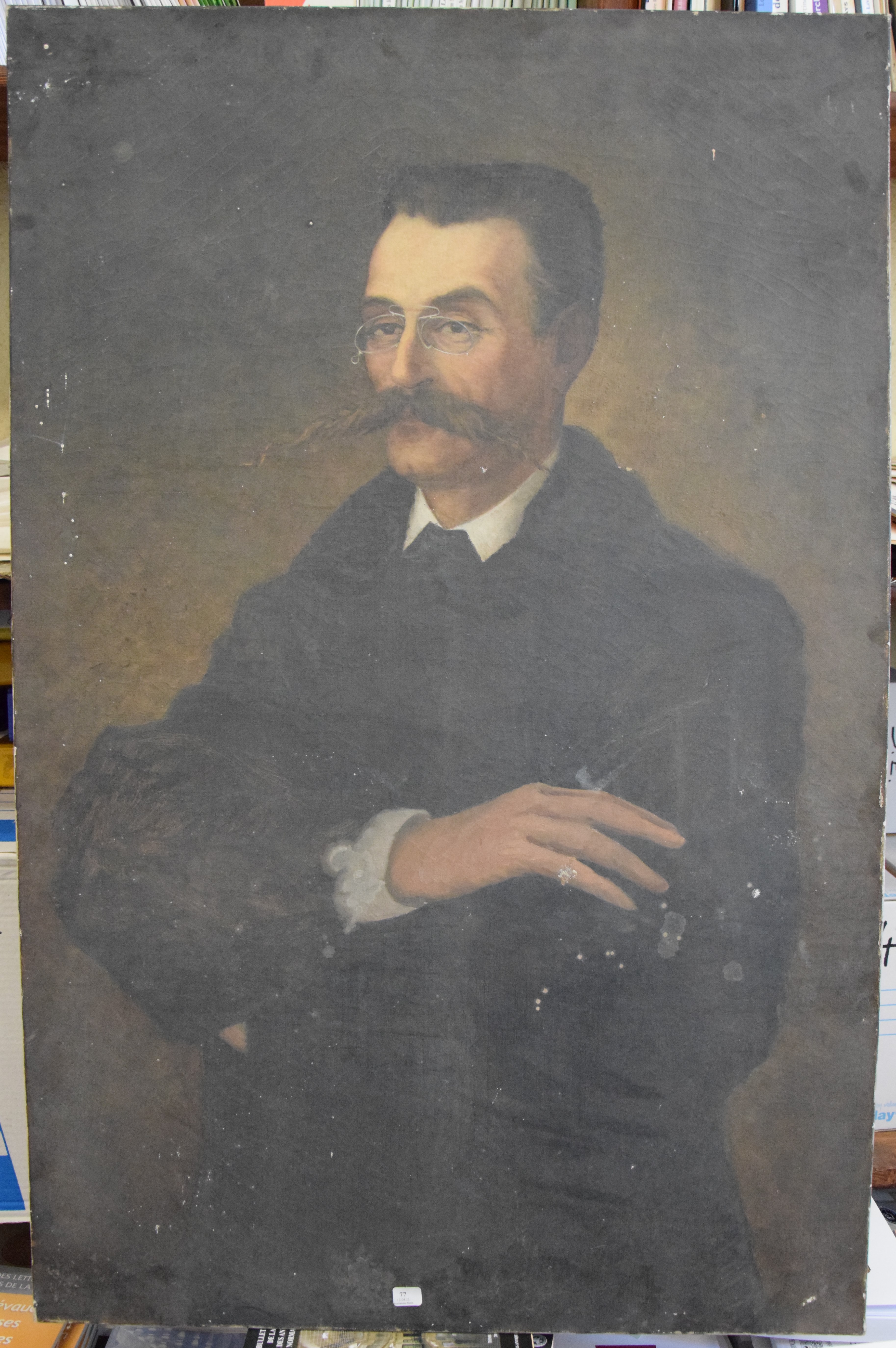 Autoportrait, Etienne de Martenne, 4e quart 19e siècle, 1er quart 20e siècle