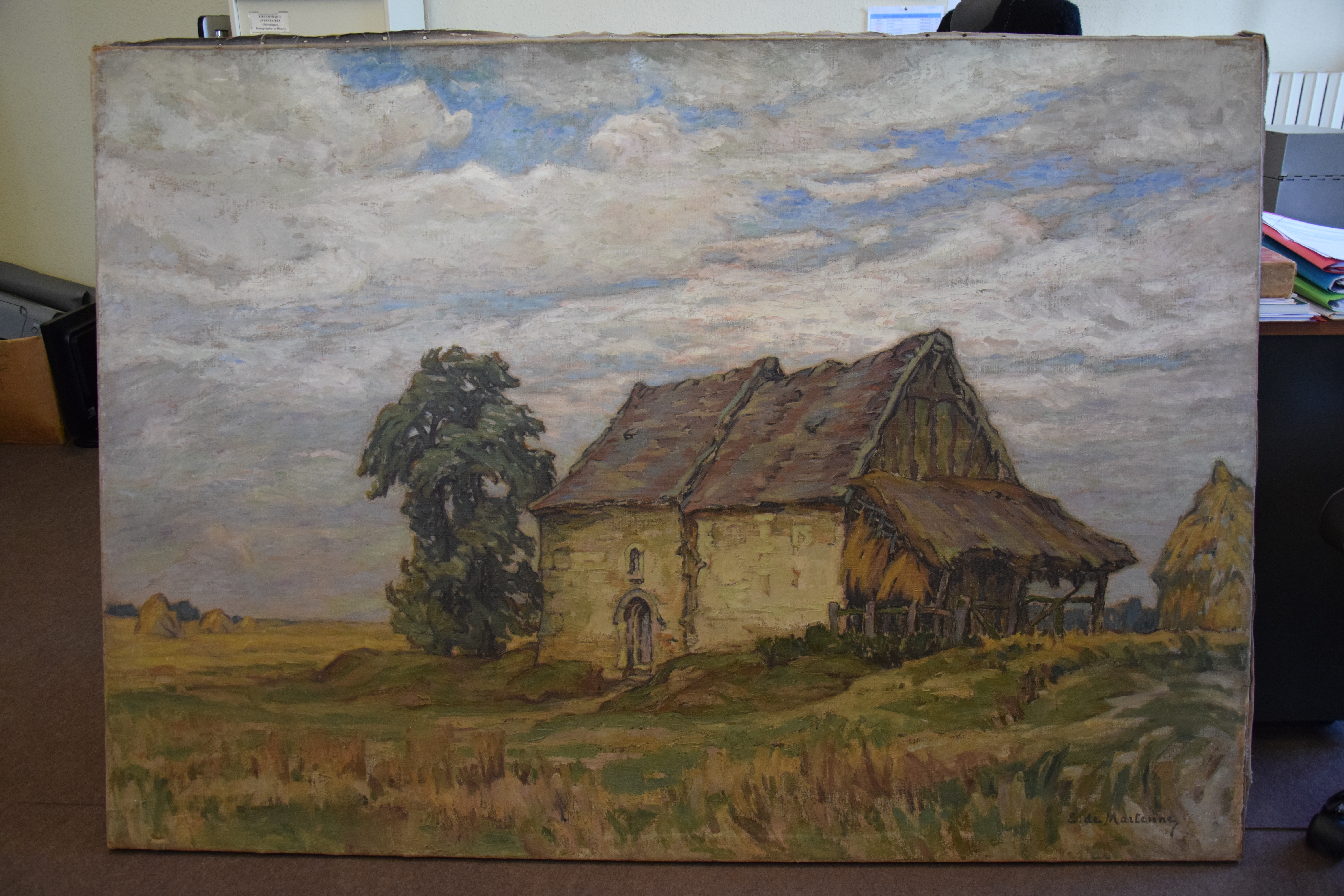 Ferme en Morvan, Etienne de Martenne, 4e quart 19e siècle, 1er quart 20e siècle