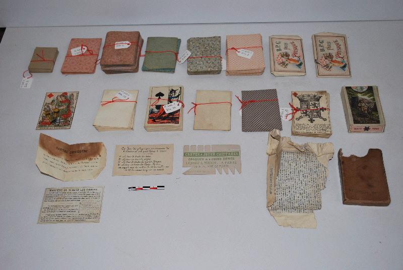 jeu de cartes (15), 19e siècle