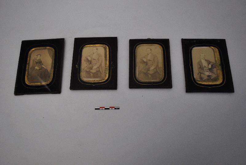 Portrait de Louise-Philiberte Tarin ; Portrait de Victor Verger ; Portrait d'Henry Verger_0