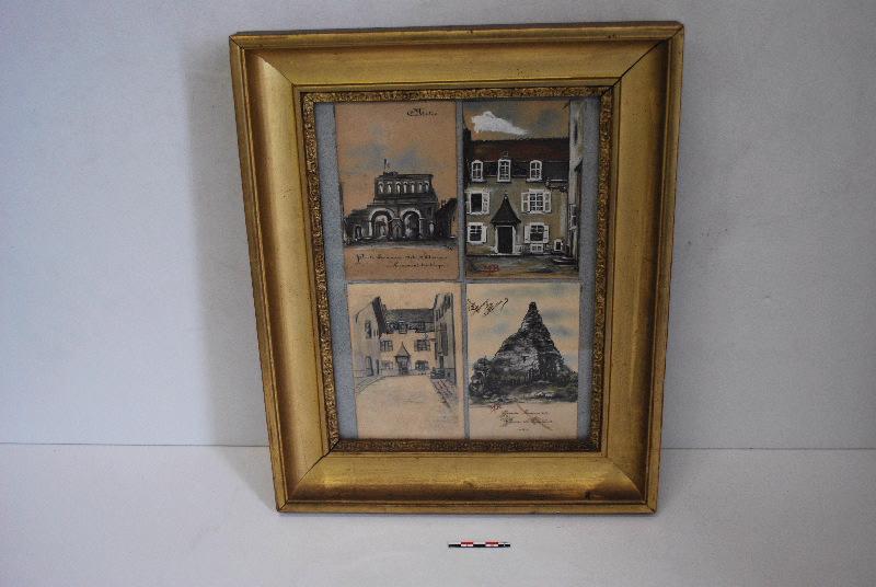 Quatre vues d'Autun — R.M.