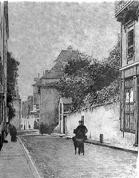 La rue Guichenon à Mâcon (Salon de 1893 ), Paul Martin, 1893
