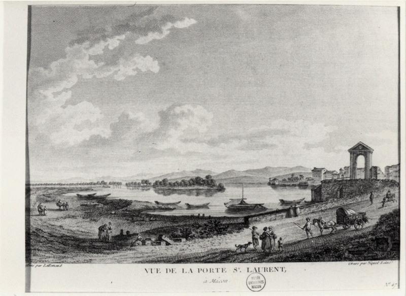 Vue de la porte Saint-Laurent_0
