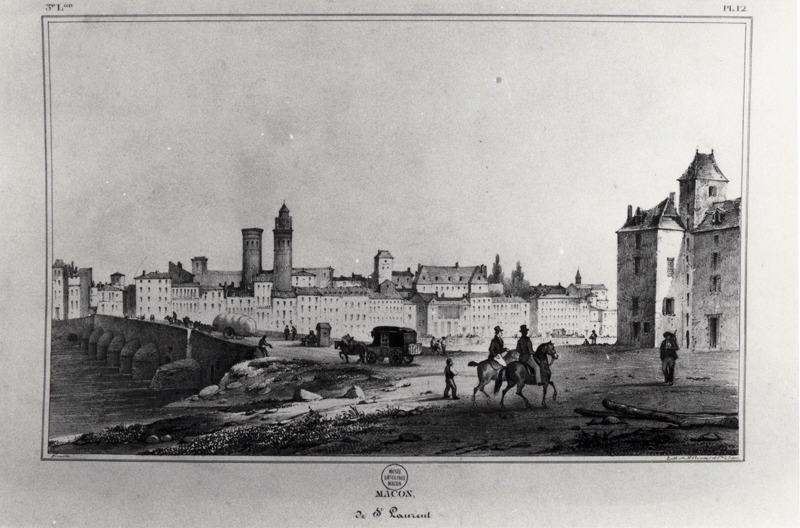 Mâcon, de Saint-Laurent, Nicolas Victor Fonville, 1832
