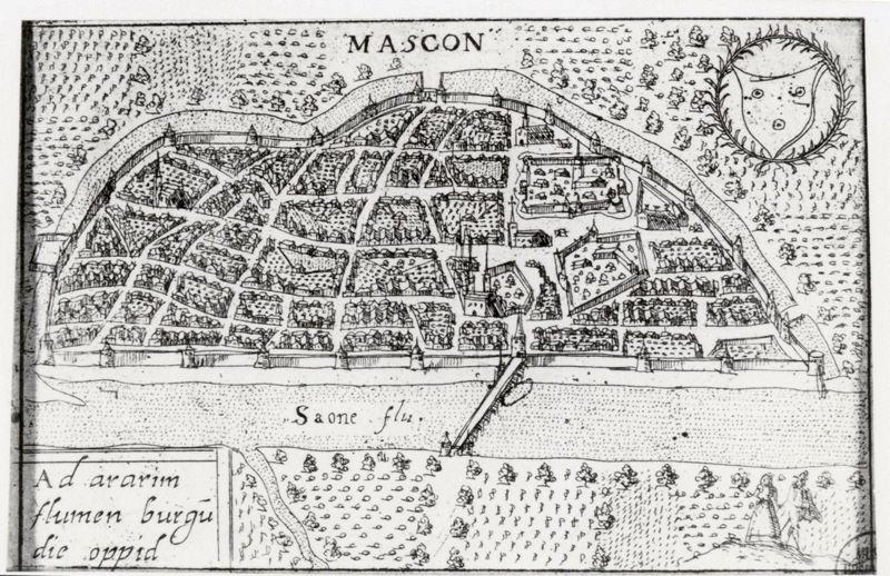 Mascon, vers 1575, Martin Rota, 1575