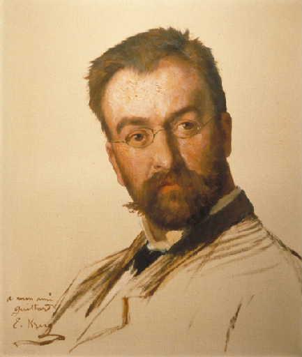 Portrait de M. Guittard, Edouard Krug, 4e quart 19e siècle