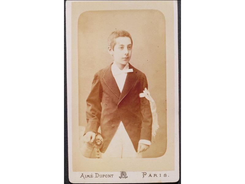 Portrait d'un communiant, Aimé Dupont, 1870-1880