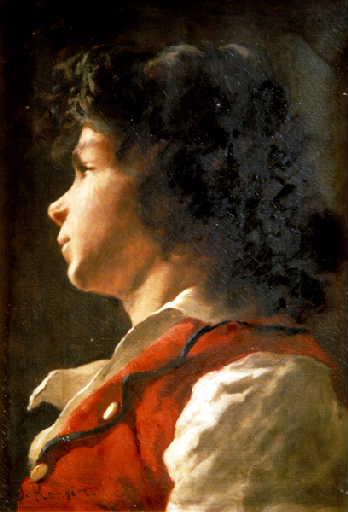 Portrait de jeune garçon, Jeanne Rongier, 4e quart 19e siècle, 1er quart 20e siècle