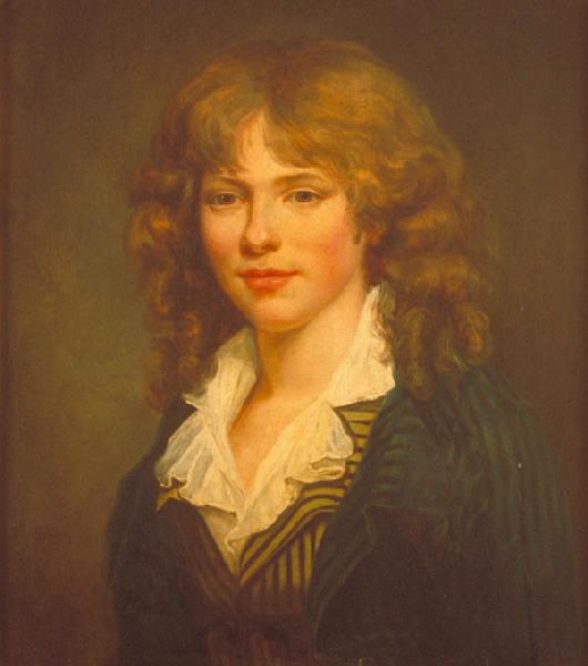 Portrait de Mlle Roland, fille du sculpteur, Antoine Vestier, 4e quart 18e siècle, 1er quart 19e siècle