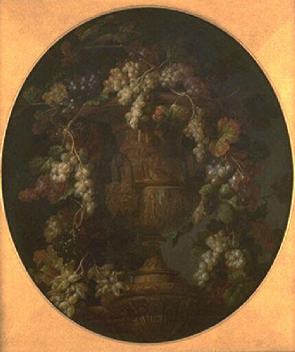 Nature morte : vase et fruits_0