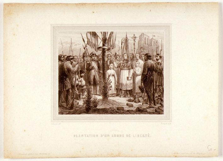 Plantation d'un arbre de la liberté_0