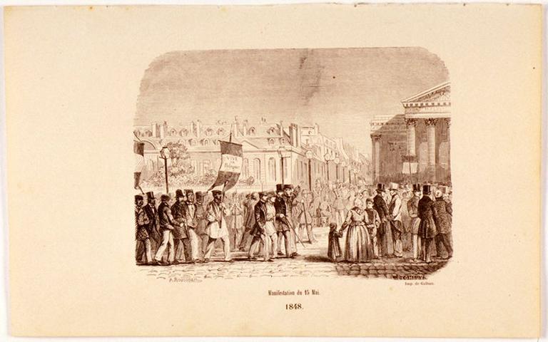 Manifestation du 15 mai 1848_0