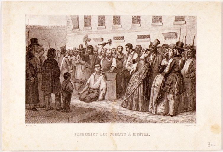 Ferrement des forçats à Bicêtre_0