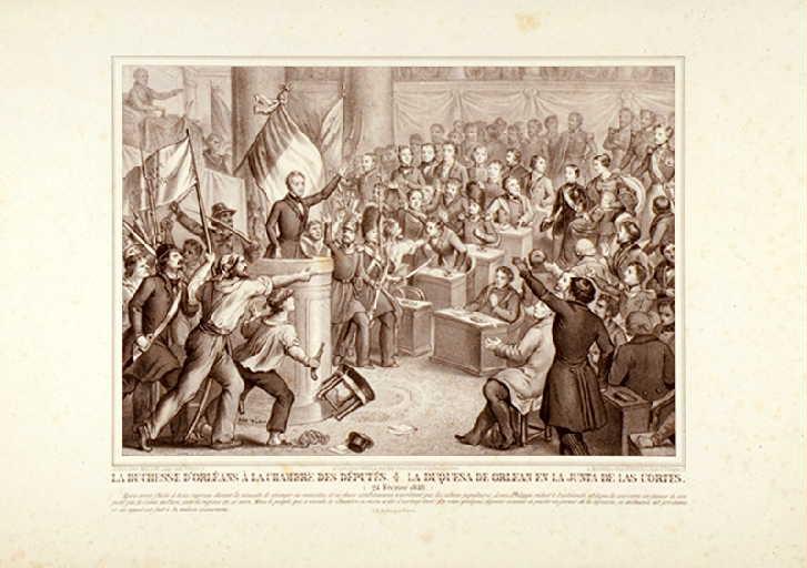 La duchesse d'Orléans à la chambre des députés_0