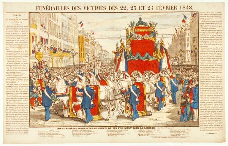 Funérailles des victimes des 22, 23, 24 février 1848_0