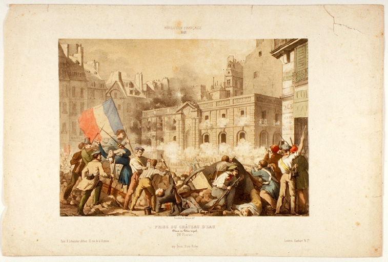 La prise du Château d'eau ; Révolution française 1848_0