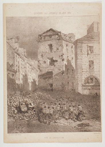 Souvenirs des journées de juin 1848 ; Rue de Charenton, Charles Edouard de Beaumont, 19e siècle