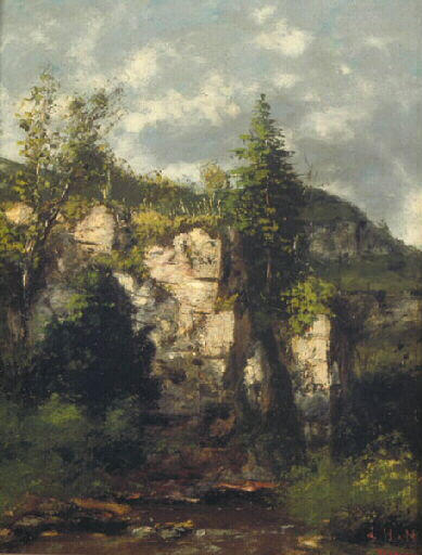 Paysage, Cherubino Pata, 1879