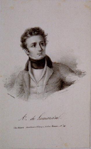 Portrait de Lamartine, Aloïs Senefelder, 19e siècle