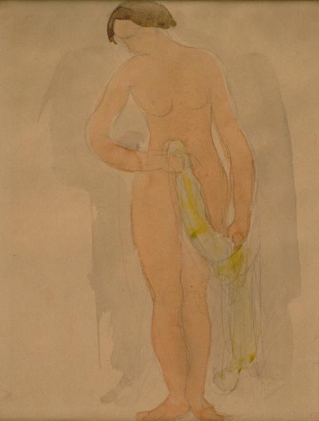 Nu féminin, Odilon Roche, 4e quart 19e siècle, 1er quart 20e siècle