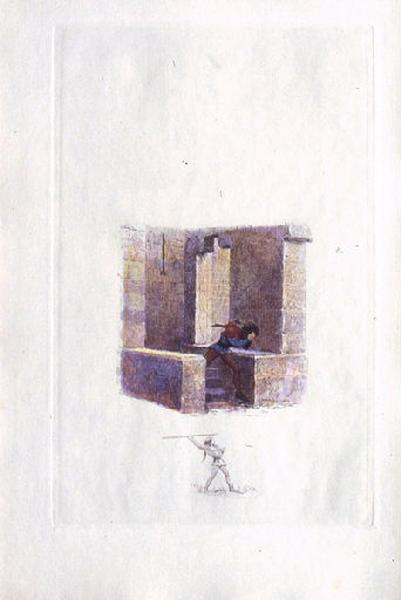 Saint Julien l'Hospitalier, chapitre 01 - Julien s'enfuit du château (tirage couleur)_0