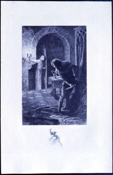 Saint Julien l'Hospitalier, chapitre 02 - Il crut voir le fantôme de sa femme (tirage bleu)_0