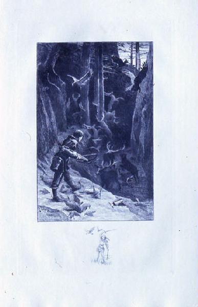 Saint Julien l'Hospitalier, chapitre 01 - Mais Julien ne se fatiguait pas de tuer (tirage bleu)_0