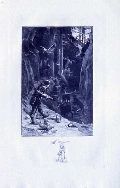 Saint Julien l'Hospitalier, chapitre 01 - Mais Julien ne se fatiguait pas de tuer (tirage bleu)_0