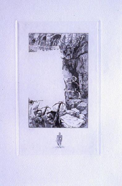 Saint Julien l'Hospitalier, chapitre 02 - Il vainquit les Troglodytes (tirage noir)_0