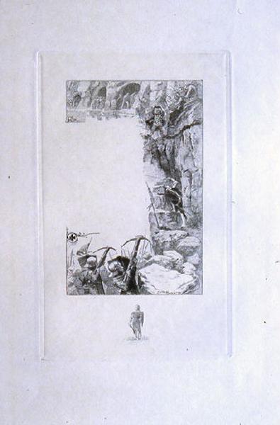 Saint Julien l'Hospitalier, chapitre 02 - Il vainquit les Troglodytes (tirage noir)_0