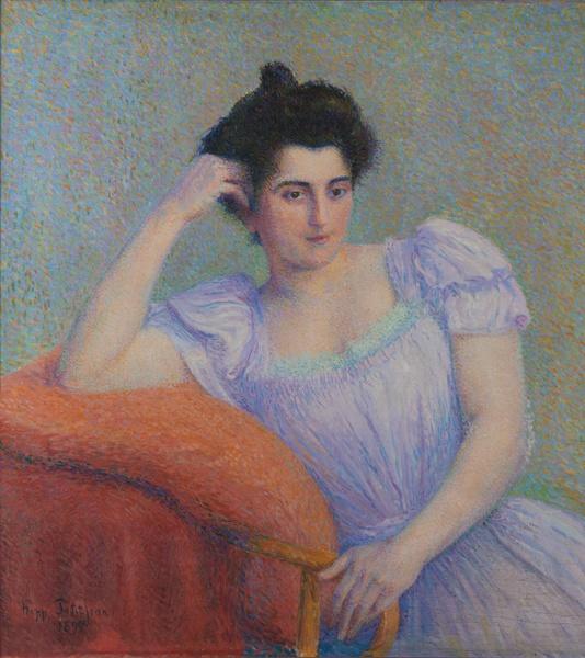 Portrait de Madame Marthe [Charles-Albert], Hippolyte Petitjean, 1899