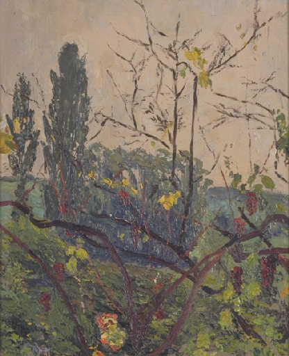 Paysage à Champvent, Louis Thibaudet
